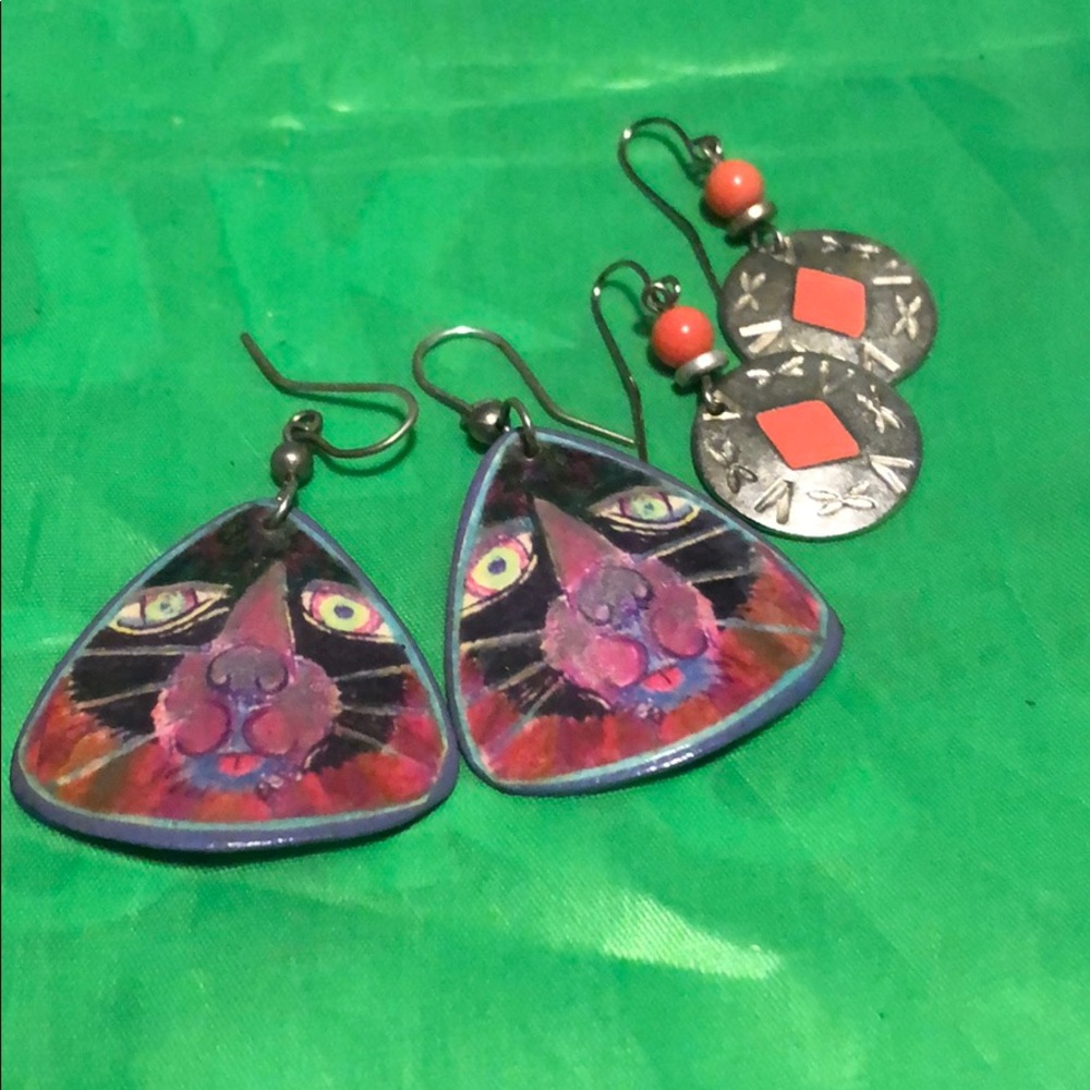 Used earrings